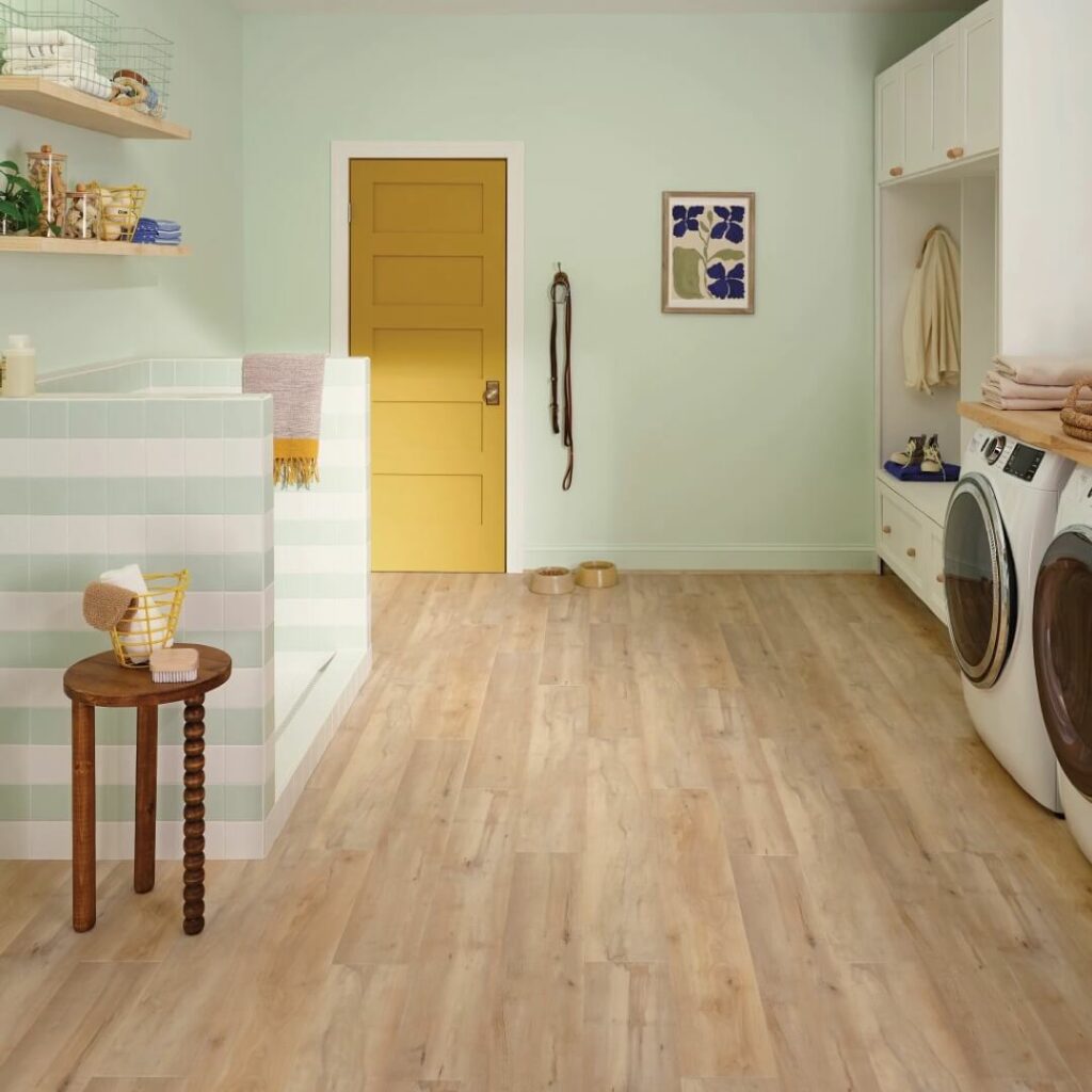 laundry room flooring | Chacon Flooring