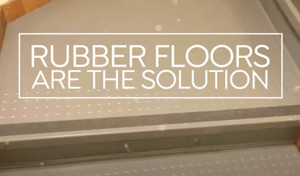 Rubber floors are the solution | Chacon Flooring