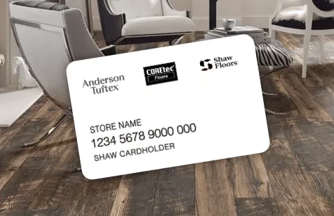 Financing card | Chacon Flooring